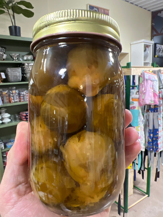 Sweet Pickled Brussels Sprouts