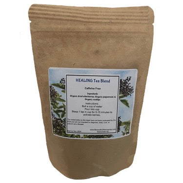 Healing blend Elderberry tea - Blessed by Elderberries ~ Blessings Grow Meadows