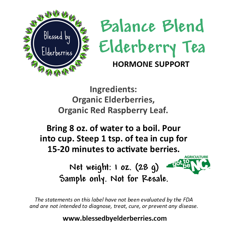 Balance blend Elderberry tea