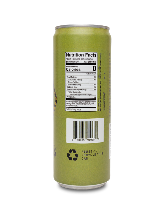 Cold Brew | Choose Your Caffeine Level | Unsweetened 12-Pack - Blessings Grow Meadows