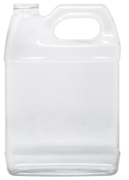 32oz jar of Vanilla Bean Kings natural coconut extract, showing the clear liquid inside a glass jar with a white lid.