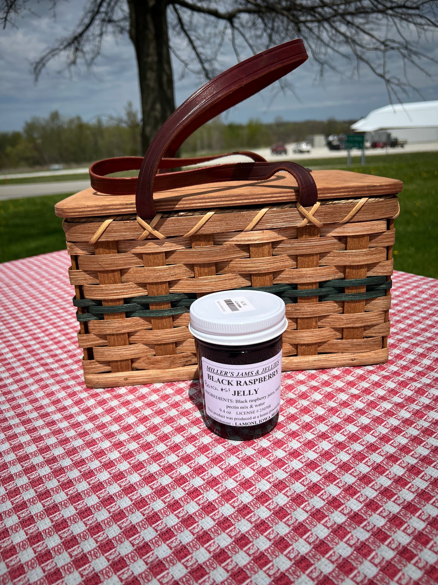 Miller's Black Raspberry Jelly - 100% Authentic, Local Amish Made Jam
