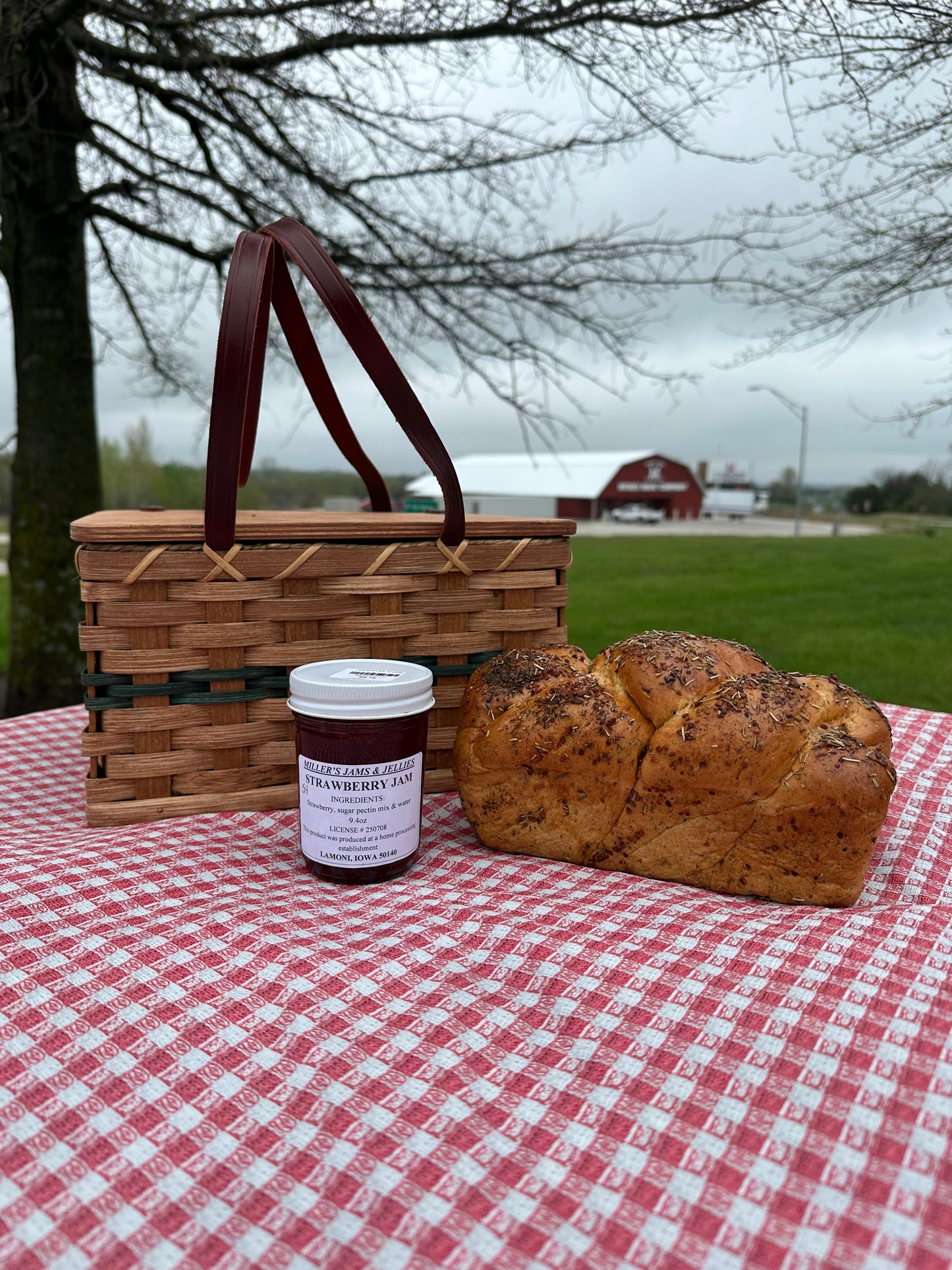Miller's Strawberry Jam - 100% Authentic, Local Amish Made Jam