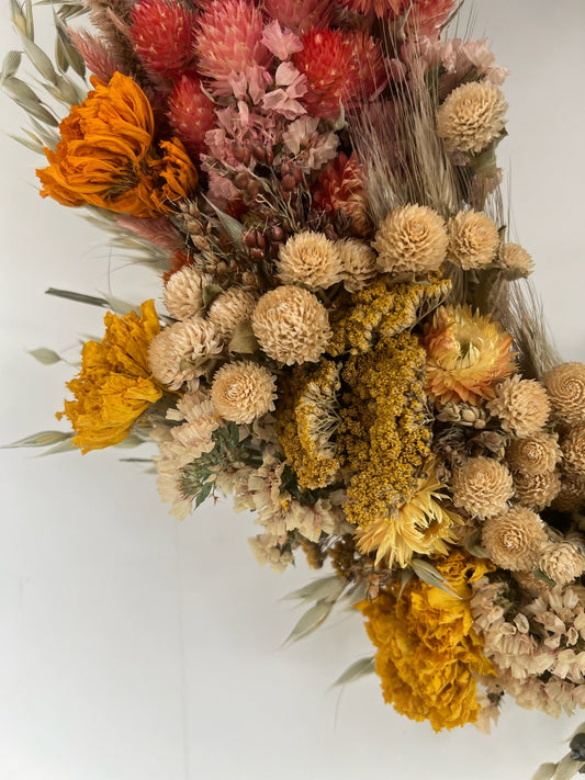 Dried Wreath-Over the Rainbow