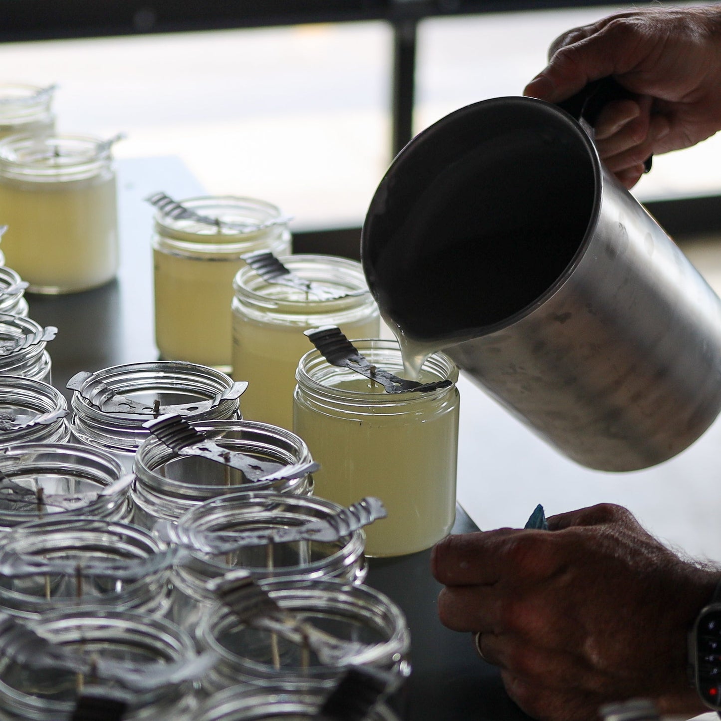 Lady May Tallow "Classic" Tallow & Beeswax Candle 16oz | 7 Natural Scents | Non-Toxic Clean Burning - Blessings Grow Meadows