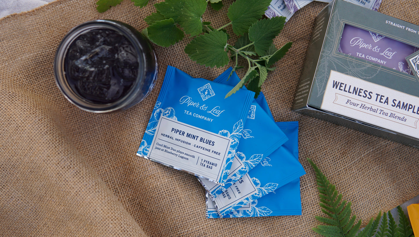 Wellness Tea Sampler - Box of 16 Tea Bags - Blessings Grow Meadows