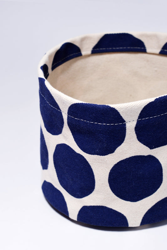 Large Circles Round Bin/Canvas Planter - Dance Happy ~ Blessings Grow Meadows