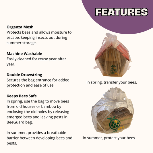 Spring Total Accessories Package for Mason Bees - Blessings Grow Meadows