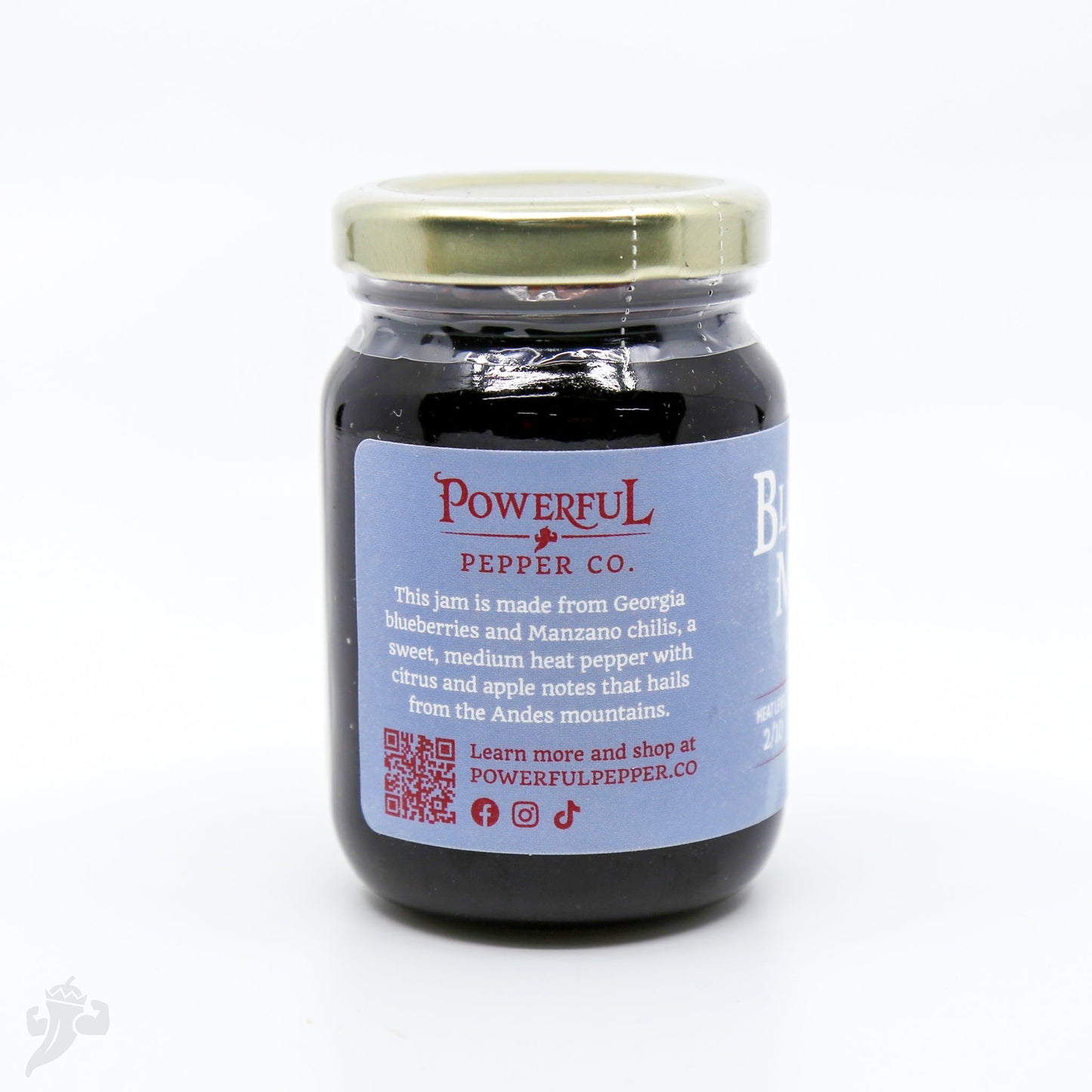 Blueberry Manzano Chili Jam - Blessings Grow Meadows -