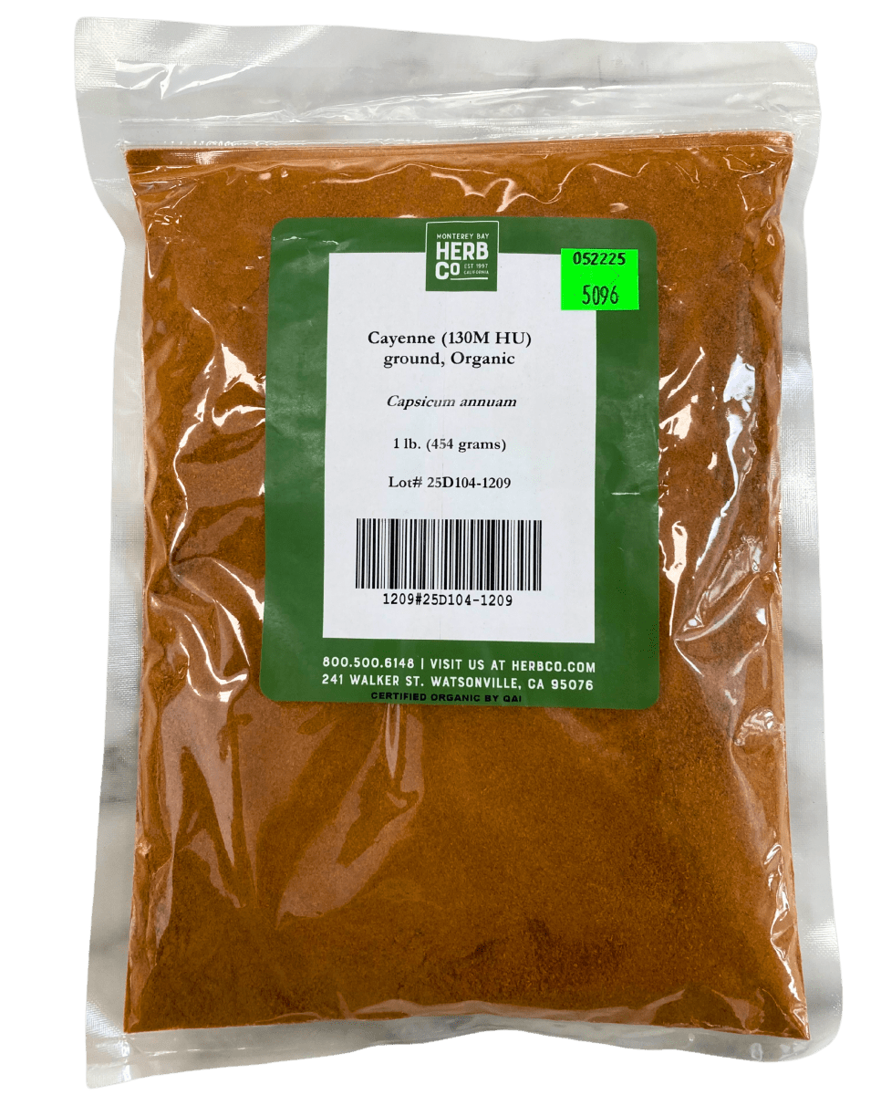 Cayenne Pepper, Ground, 130M HU, Organic - Country Life Natural Foods ~ Blessings Grow Meadows