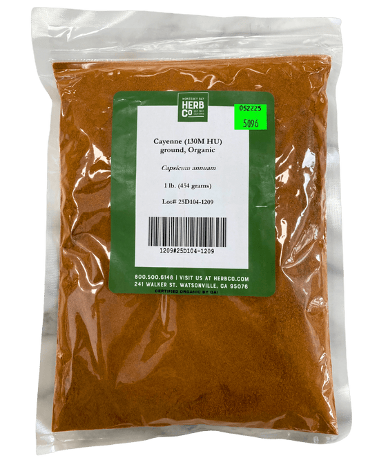 Cayenne Pepper, Ground, 130M HU, Organic - Country Life Natural Foods ~ Blessings Grow Meadows