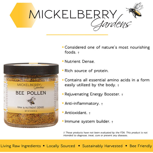 Bee Pollen - Mickelberry Gardens ~ Blessings Grow Meadows