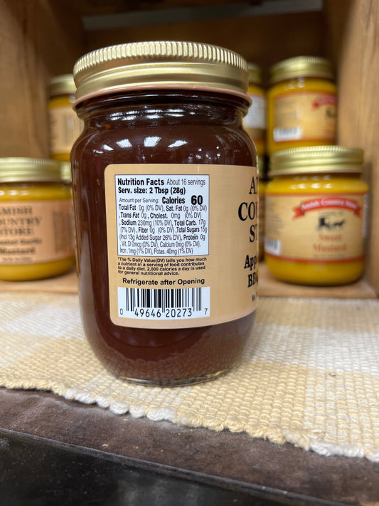 Apple Butter BBQ Sauce 16 oz - Amish Country Store ~ Blessings Grow Meadows
