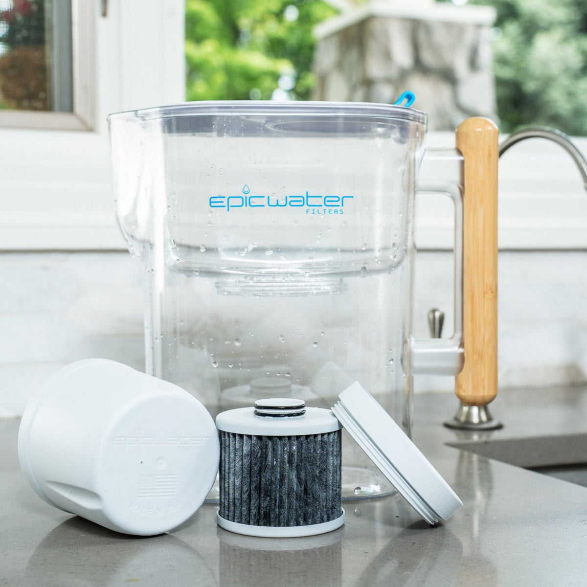 Pure XP Pitcher | Reduces Fluoride, PFAS, & Parasites