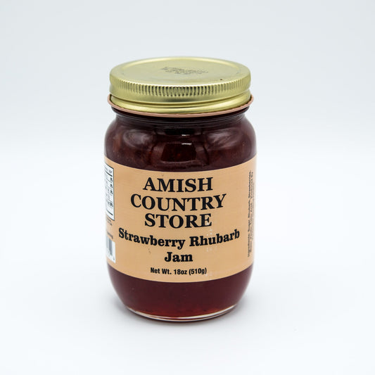 Strawberry Rhubarb Jam 18 oz