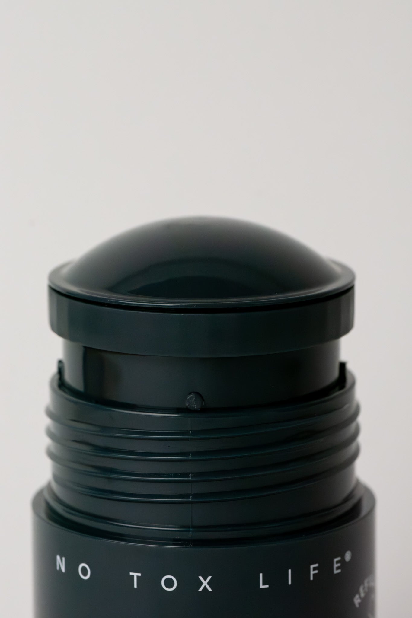 Refillable SOLIDSILK® Earl Grey deodorant stick from NO TOX LIFE, showcasing the sleek packaging and solid deodorant inside.