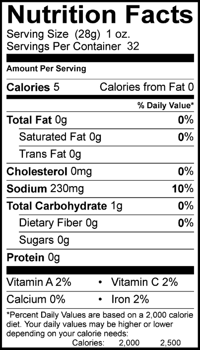 Dilled Pickles 32 oz
