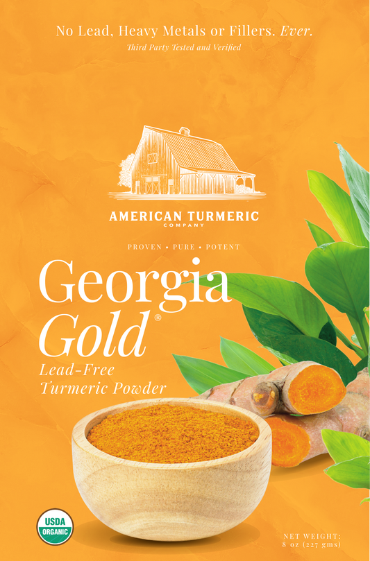 Unlock Superior Bioavailability and Joint Health with Probiotic-Enriched Fermentation - Georgia Gold Fermented Turmeric Powder - 1/2 lb - Blessings Grow Meadows