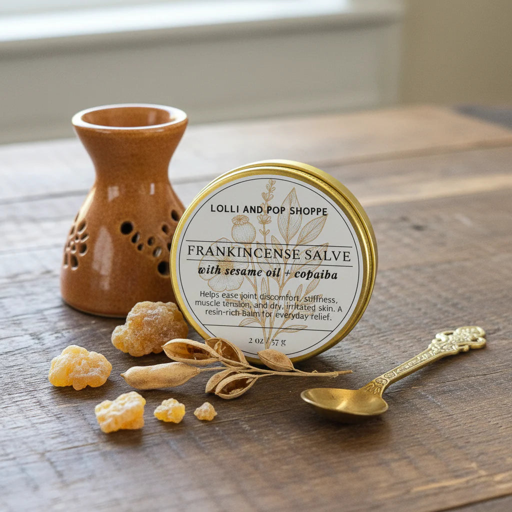 Frankincense Salve - Blessings Grow Meadows -