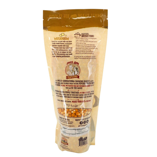 Mushroom Un-Popped Popcorn | 1 lb | Non-GMO | Free Day Popcorn - BuyNebraska.com ~ Blessings Grow Meadows