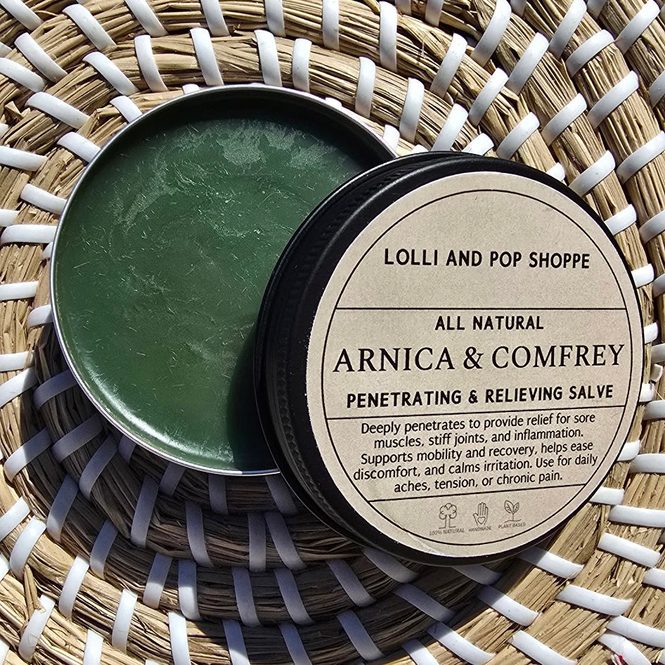 Arnica & Comfrey Salve - Blessings Grow Meadows