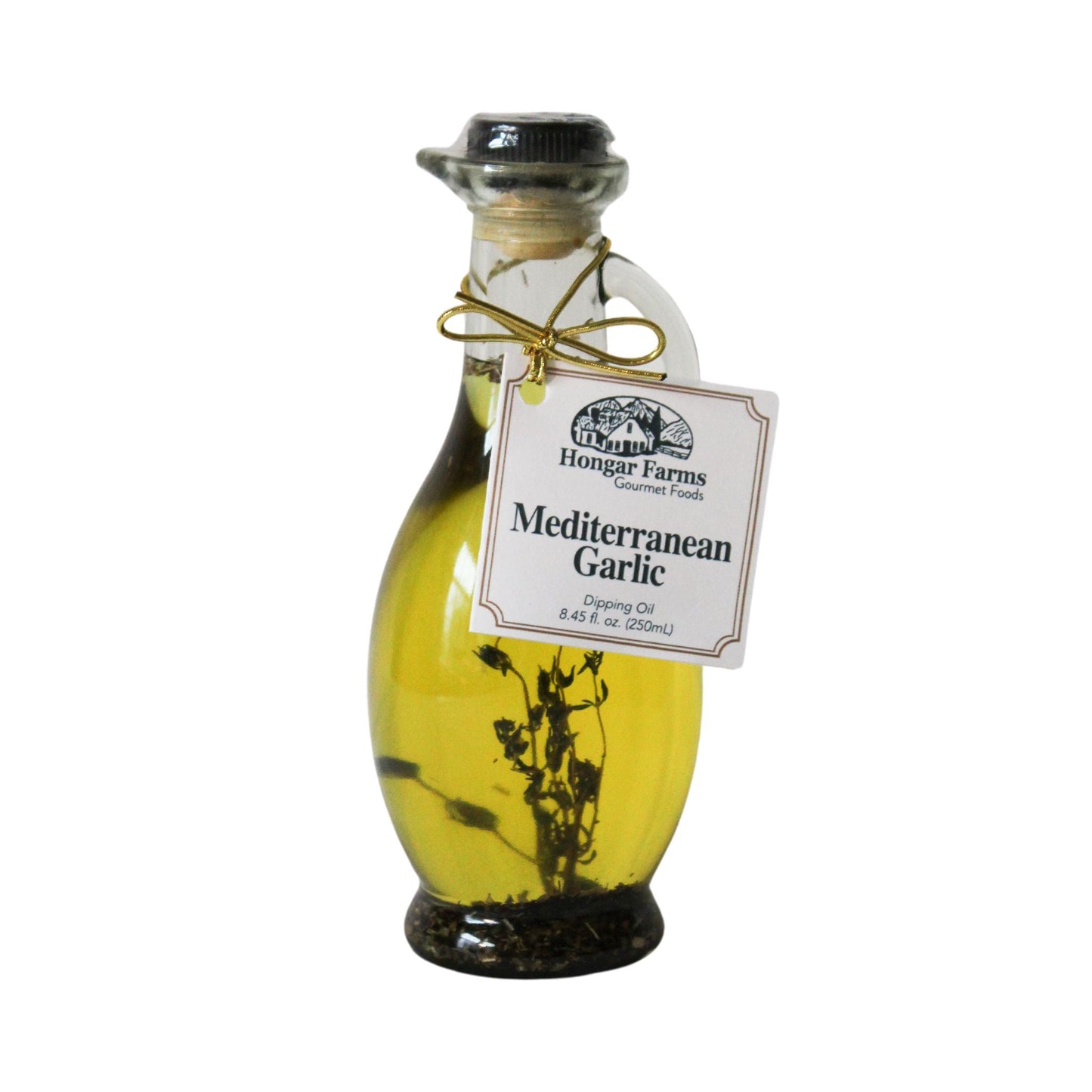 Mediterranean Garlic Infused Extra Virgin Olive Oil Blend, Cruet (250mL) - Blessings Grow Meadows