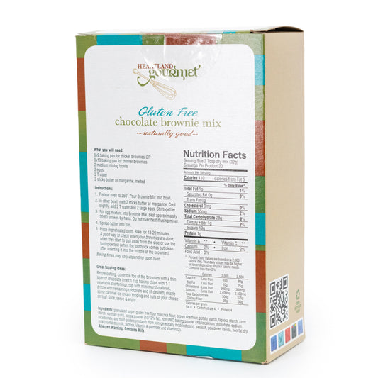 Gluten Free Chocolate Brownie Mix | 19.68 oz | Heartland Gourmet | 2023 - BuyNebraska.com ~ Blessings Grow Meadows