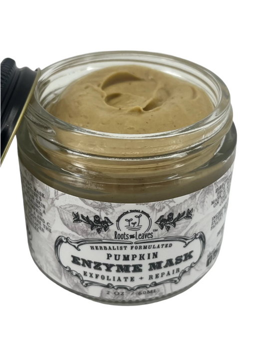Pumpkin Enzyme Face Mask - Roots and Leaves LLC ~ Blessings Grow Meadows
