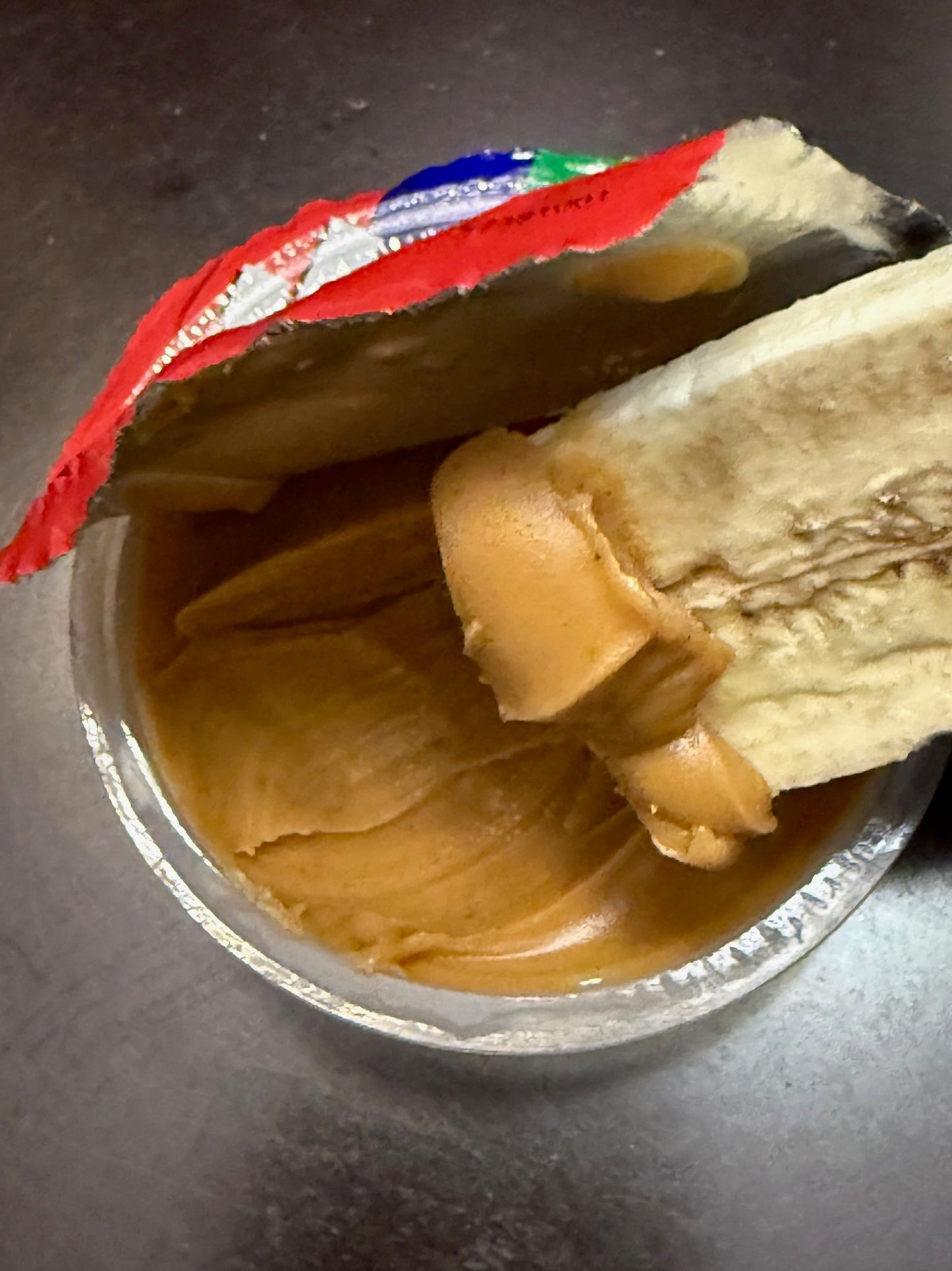 Freeze-dried banana peanut butter dippers by Double L Ranch, showcasing crunchy banana slices coated in peanut butter.