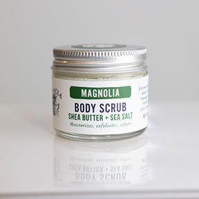 Magnolia Sea Salt Hand & Body Scrub 2.6oz - Blessings Grow Meadows
