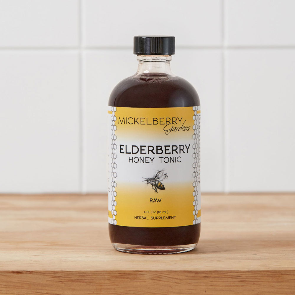 Elderberry Honey Tonic - Mickelberry Gardens ~ Blessings Grow Meadows