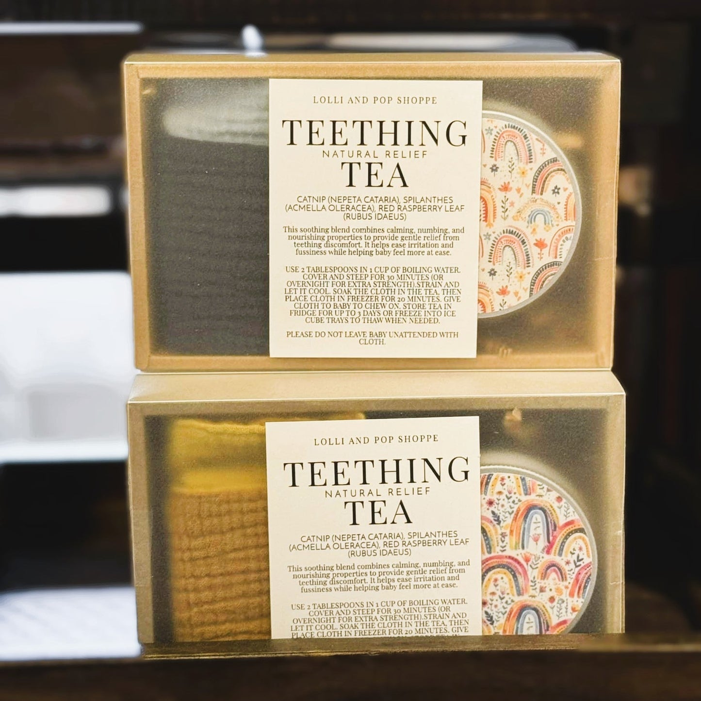 Natural Teething Relief Set for Babies and Toddlers - Blessings Grow Meadows -