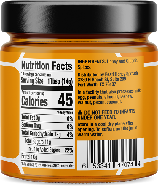 Pumpkin spice creamed honey - Blessings Grow Meadows