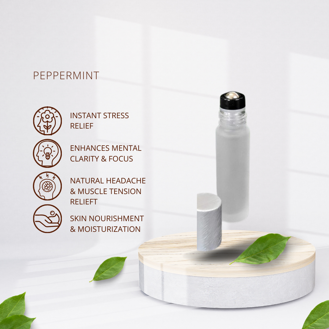 Peppermint Roller Blend - Blessings Grow Meadows -