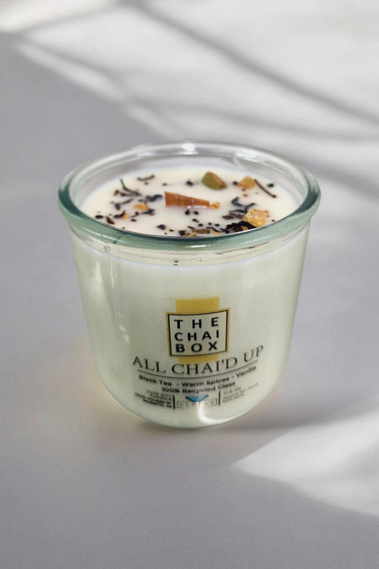 Rocks Candle - Chai (Wood Wick Gemstone Soy Candle)