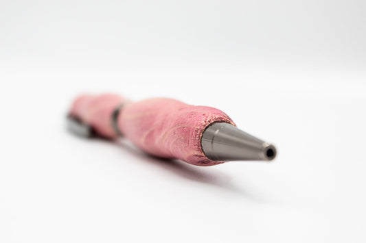 Handcrafted Wood Pen | Pink Stained | Handmade - BuyNebraska.com ~ Blessings Grow Meadows