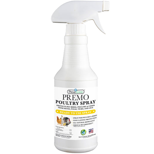 Poultry Spray - Plant Based All Natural Non-Toxic - By Premo Guard - Premo Natural Products ~ Blessings Grow Meadows