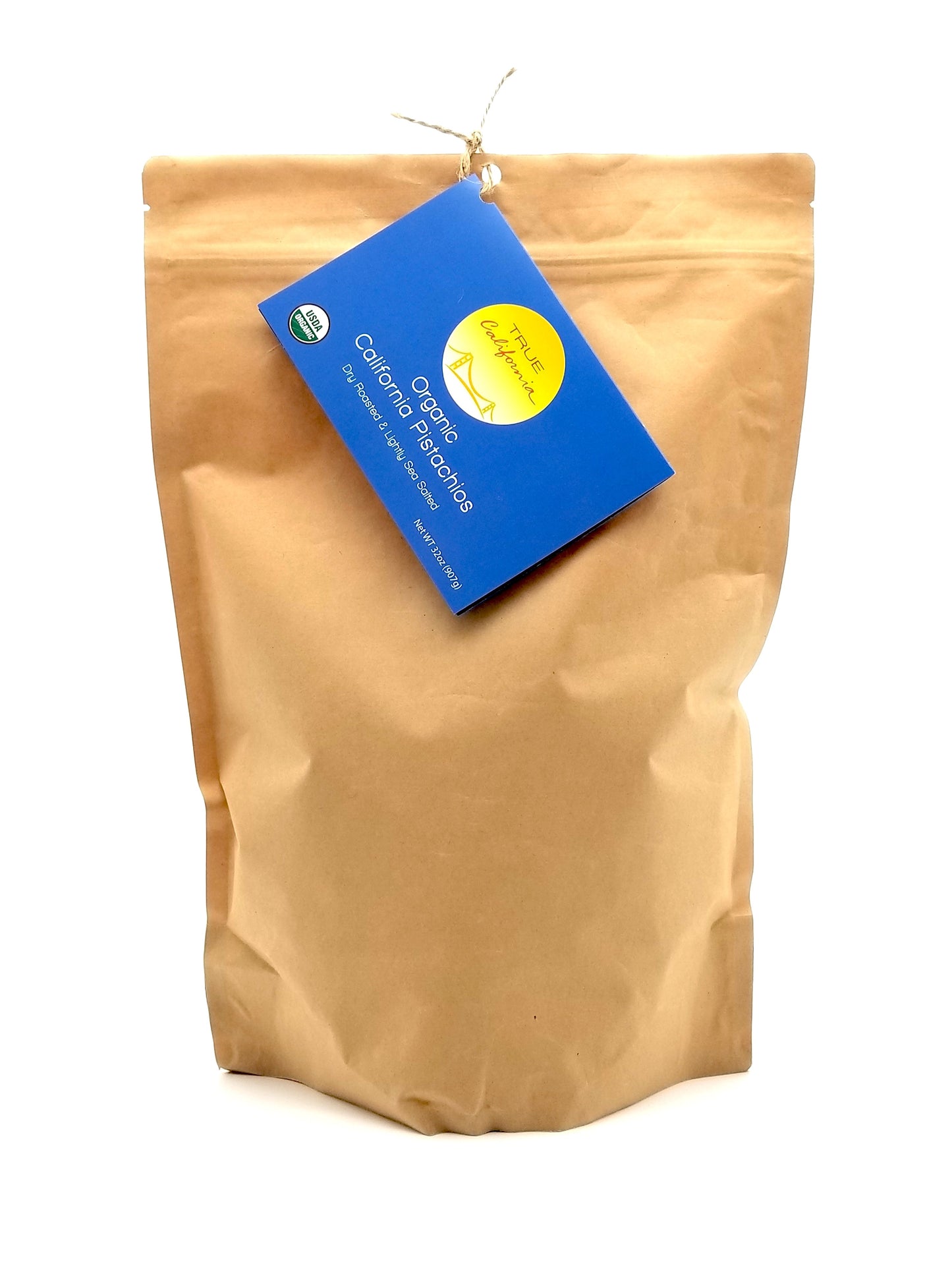 Organic Pistachios, Dry Roasted & Lightly Sea Salted - Blessings Grow Meadows