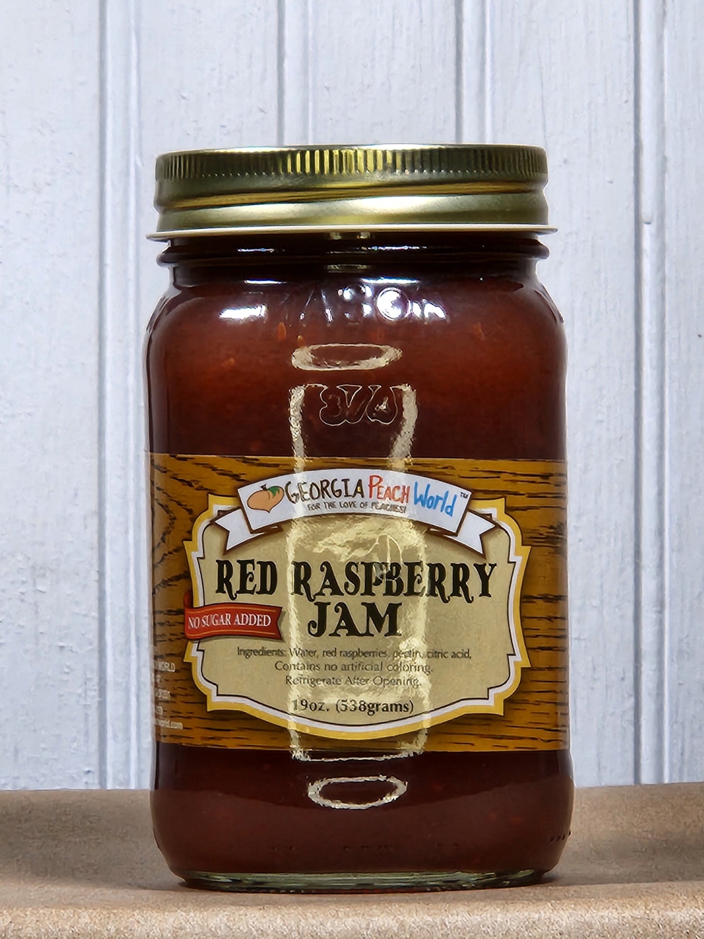 Red Raspberry Jam - No Sugar Added - Blessings Grow Meadows -
