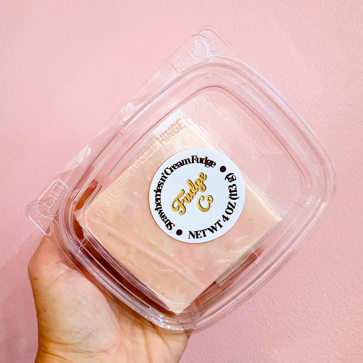 Strawberry Cheesecake Fudge - Fudge Co. ~ Blessings Grow Meadows