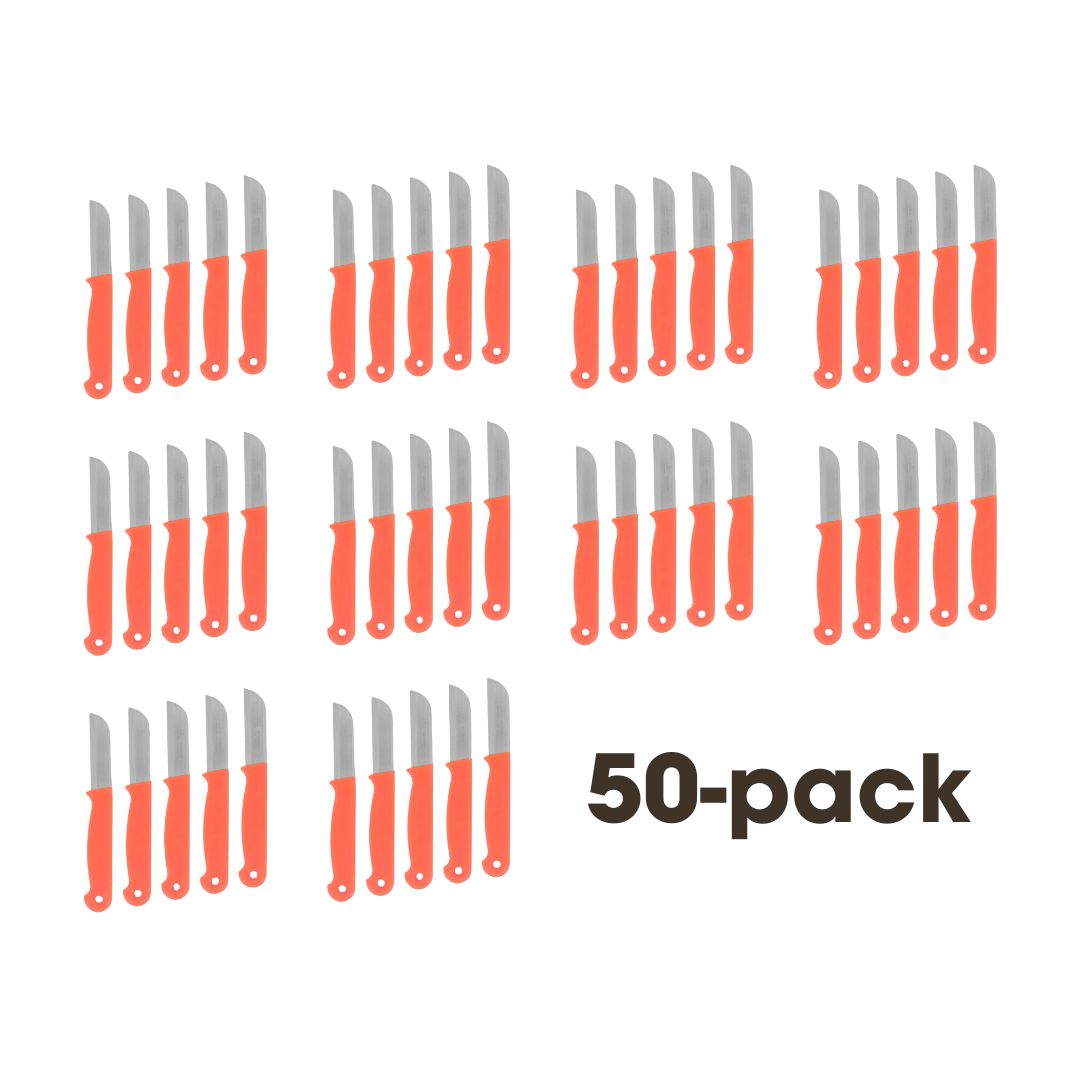 Stainless Steel Strip Harvesting Knives - Blessings Grow Meadows -