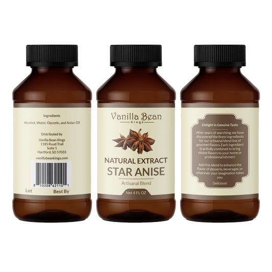 Pure Star Anise Extract - Vanilla Bean Kings ~ Blessings Grow Meadows