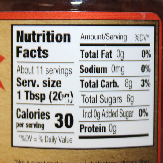 Strawberry Jam 8 oz - No Sugar Added