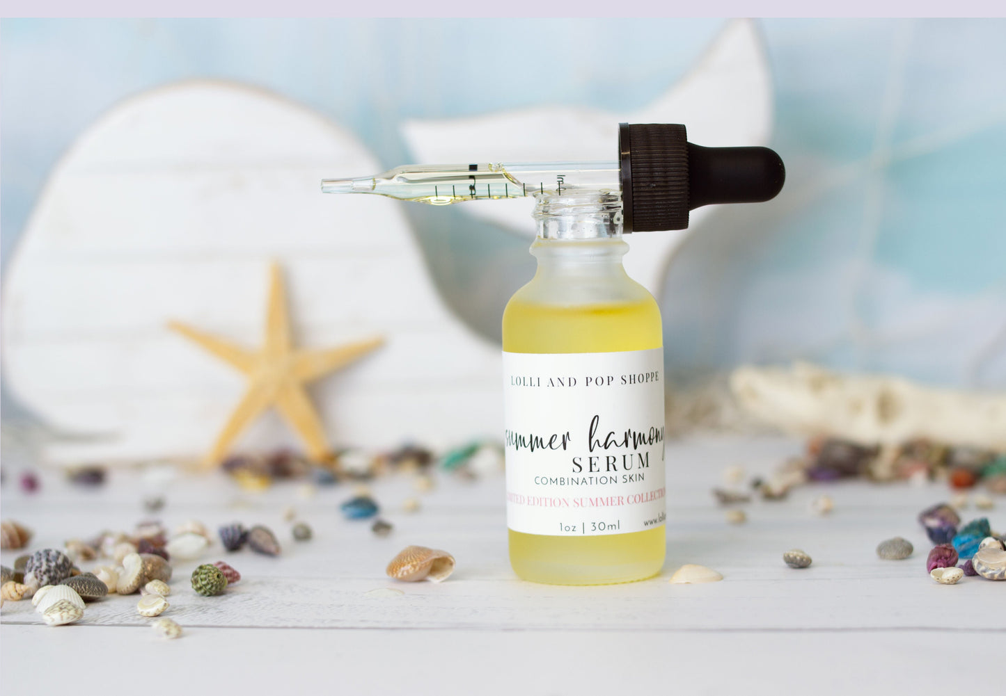 Summer Harmony Face Serum- for Combination Skin - Blessings Grow Meadows -