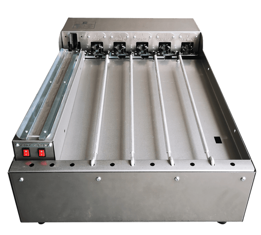 SureGrade™ 750 Egg Grader from Surehatch Incubators displaying the machine used for grading 750 eggs per hour.