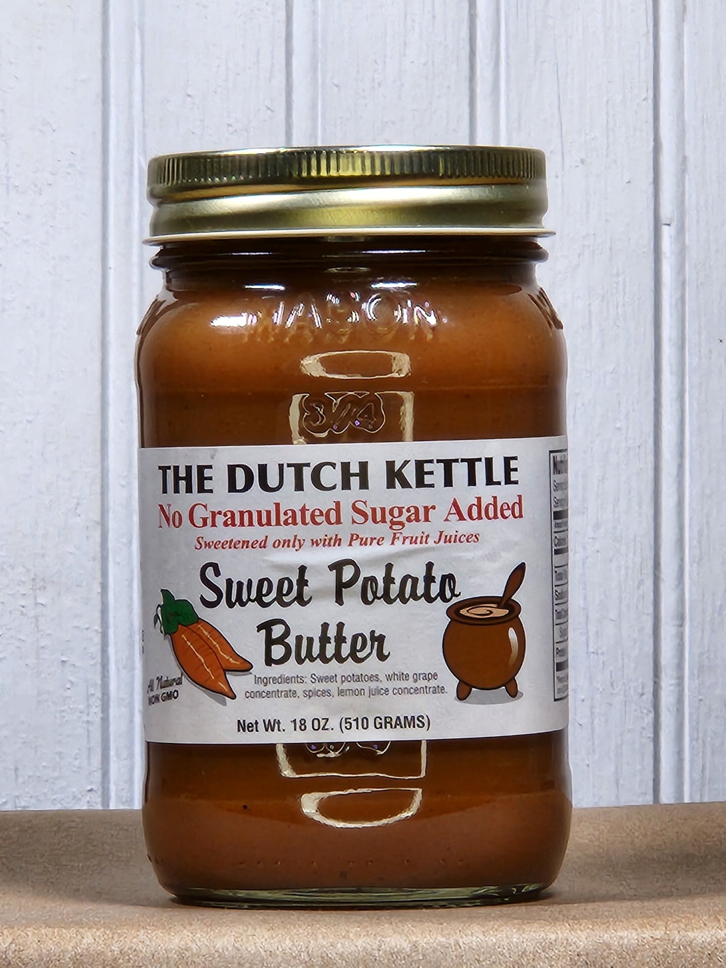 Sweet Potato Butter - No Sugar Added - Blessings Grow Meadows -