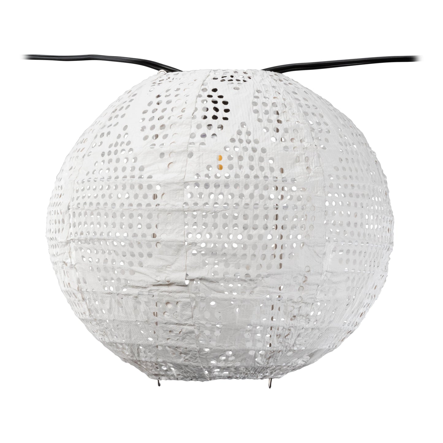 Set of five Allsop Home & Garden string light shades with 8-inch globe covers for outdoor or indoor decorative lighting.