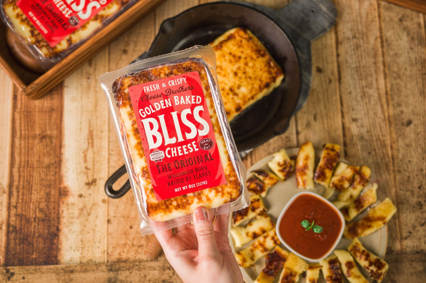 Golden Baked Bliss Cheese - Blessings Grow Meadows