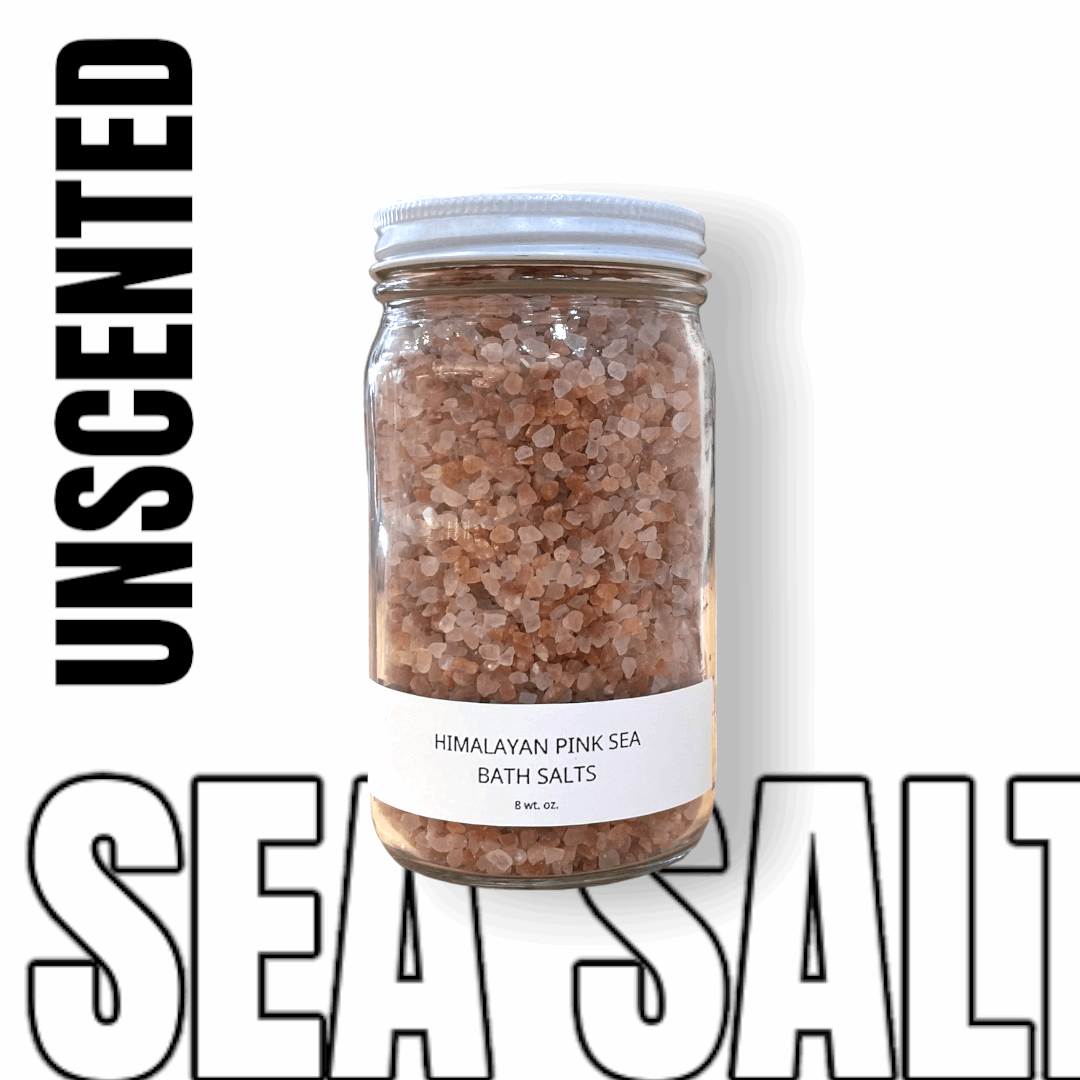 Bath Salts | Himalayan Pink Sea Salt | 8oz - Refillism ~ Blessings Grow Meadows