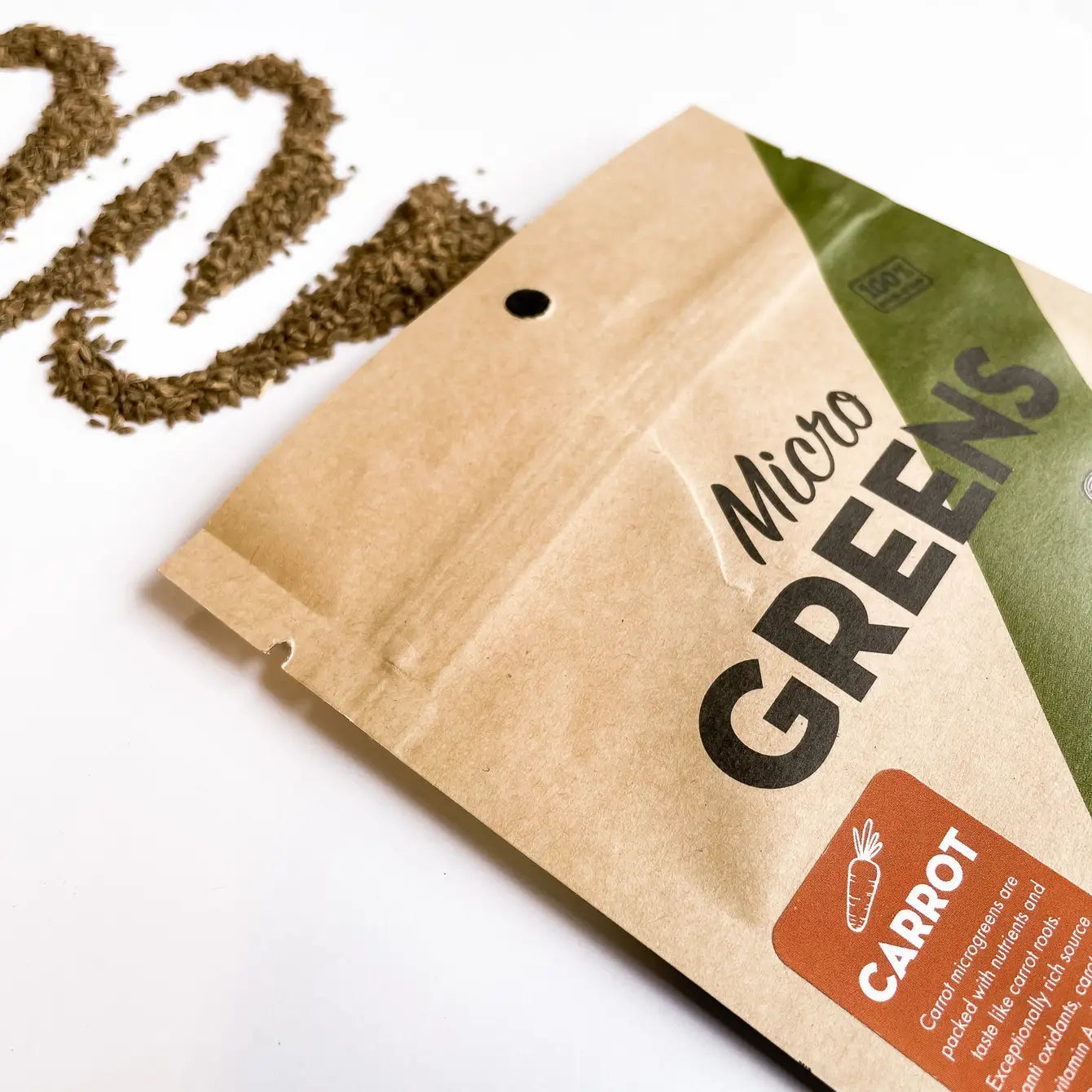 Carrots for Microgreens - Blessings Grow Meadows